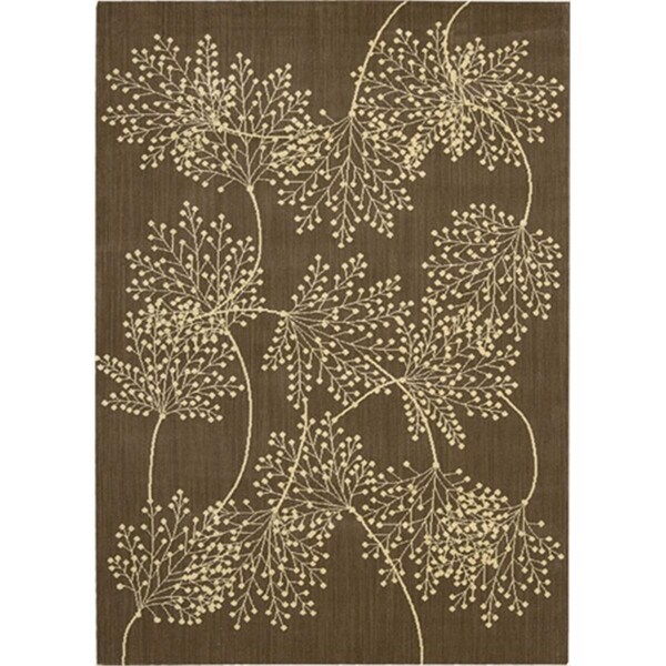 Nourison Capri Area Rug Collection Chocolate 3 Ft 6 In. X 5 Ft 6 In. Rectangle 99446019981 - main